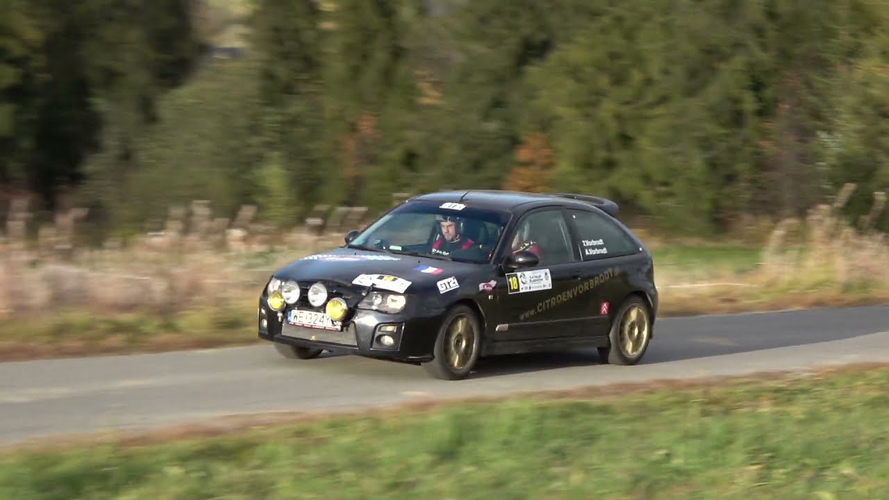 54 Rajd Żubr&oacute;w 2021 | Vorbrodt / Vorbrodt | Rover MG ZR 160 | MaxxSport