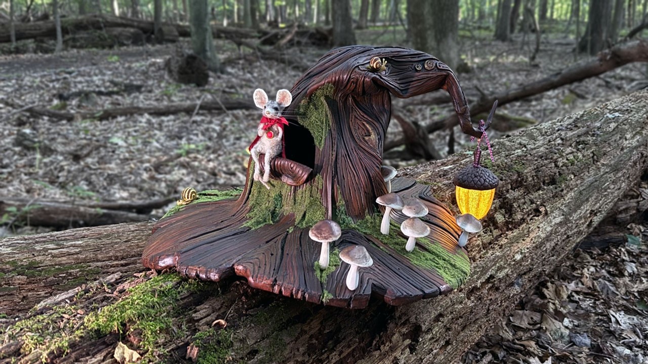 How to make a Whimsical Witch Hat from EVA Foam (Fantasy Woodland Style)