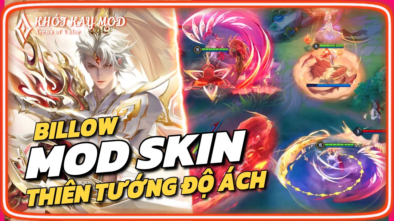 [ Update ] Mod Skin Billow Thiên Tướng Độ Ách • Full Hiệu Ứng Mới Nhất S1 2026- Khói Kay