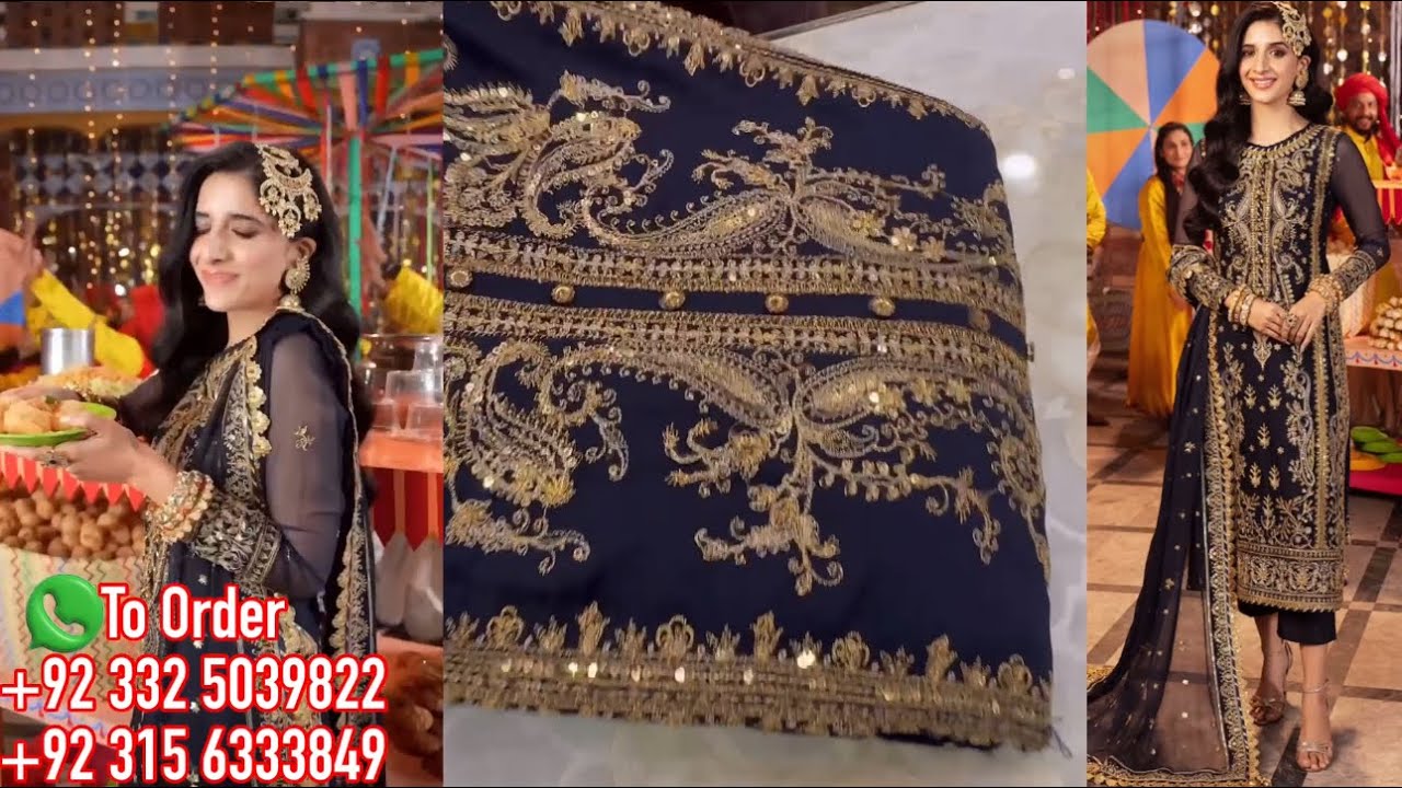 IDEAL BOUTIQUE RAWALPINDI | MARIA.B PARTY WEAR ASIM JOFA STITCH DRESSES |WEDDING DRESSES DESIGN 2024