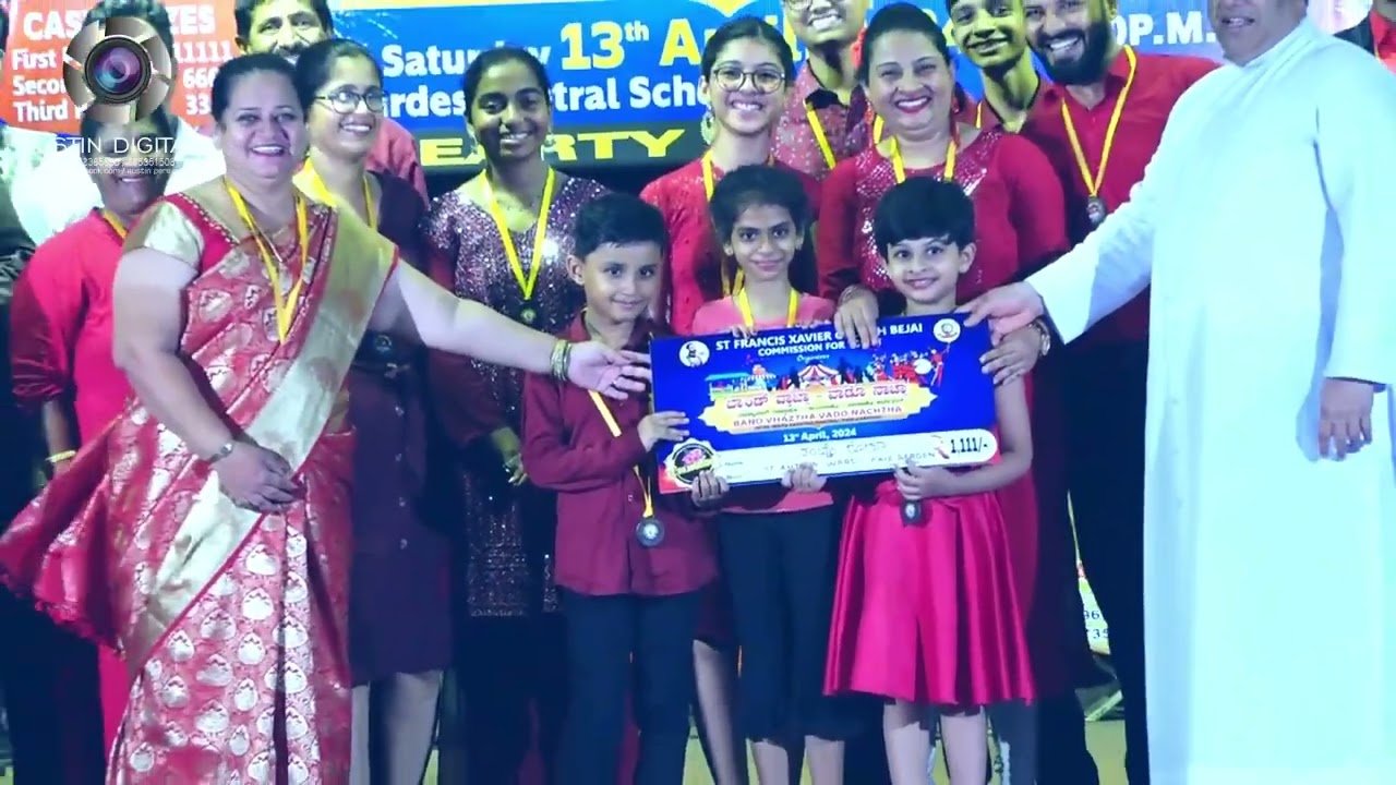 Band Vhaztha Vado Nachtha | Prize Distribution | St Francis Xavier Church, Bejai