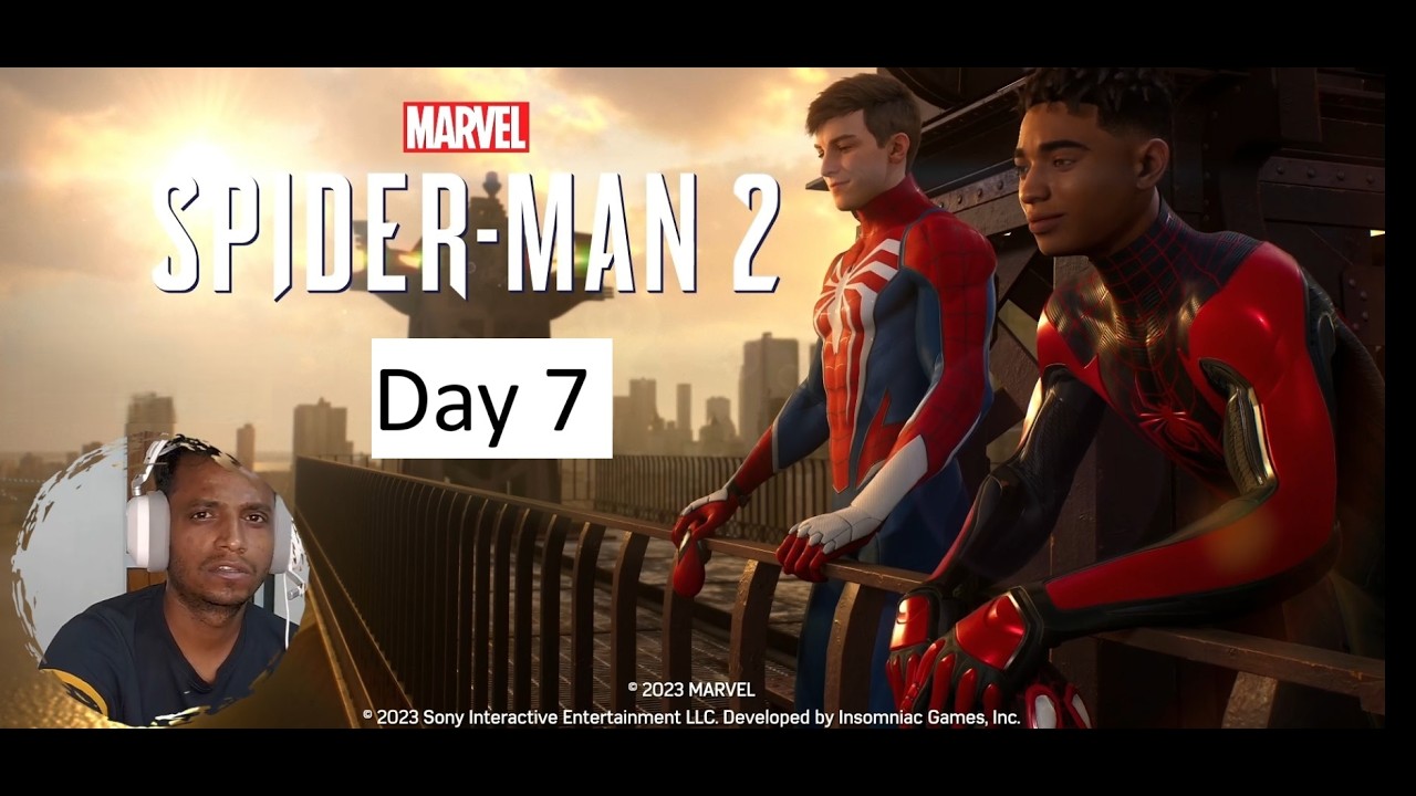 LIVE Spider-man 2 100 days challenge Day 7