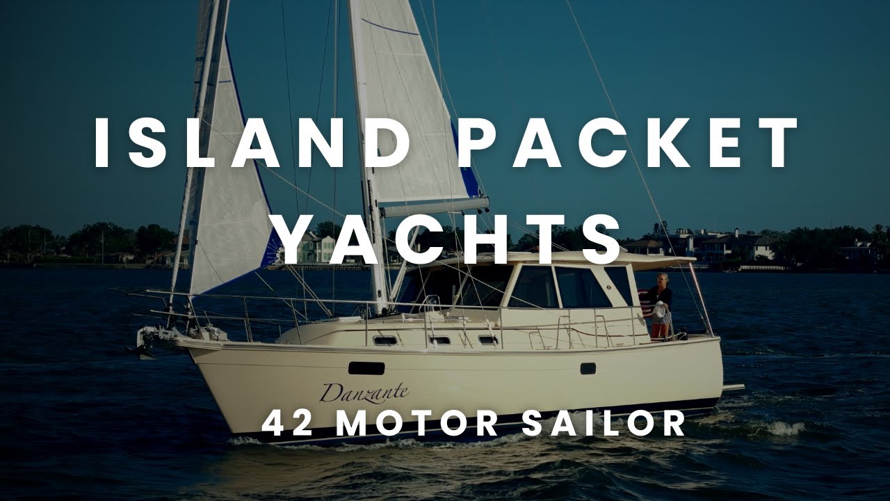 Island Packet 42 Motor Sailor | Hybrid Power & Sail in 4K UHD