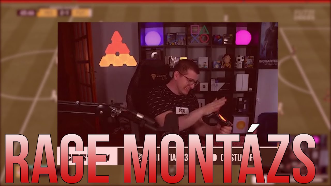 (16+) AZ IDEI &Eacute;V LEGNAGYOBB RAGE JELENETEI - FIFA21 MONT&Aacute;ZS / FIFA21 RAGE
