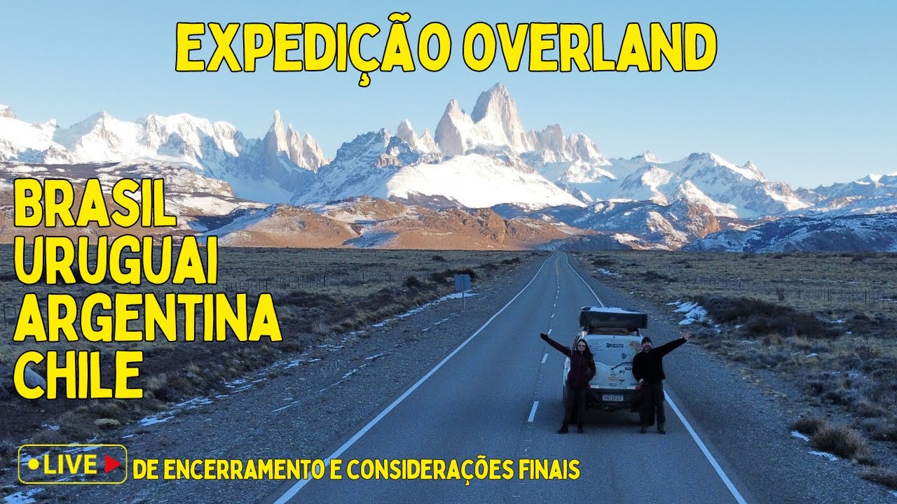 EXPEDIÇÃO OVERLAND PELA AMÉRICA DO SUL - LIVE DE CONSIDERAÇÕES FINAIS E ENCERRAMENTO DO PROJETO