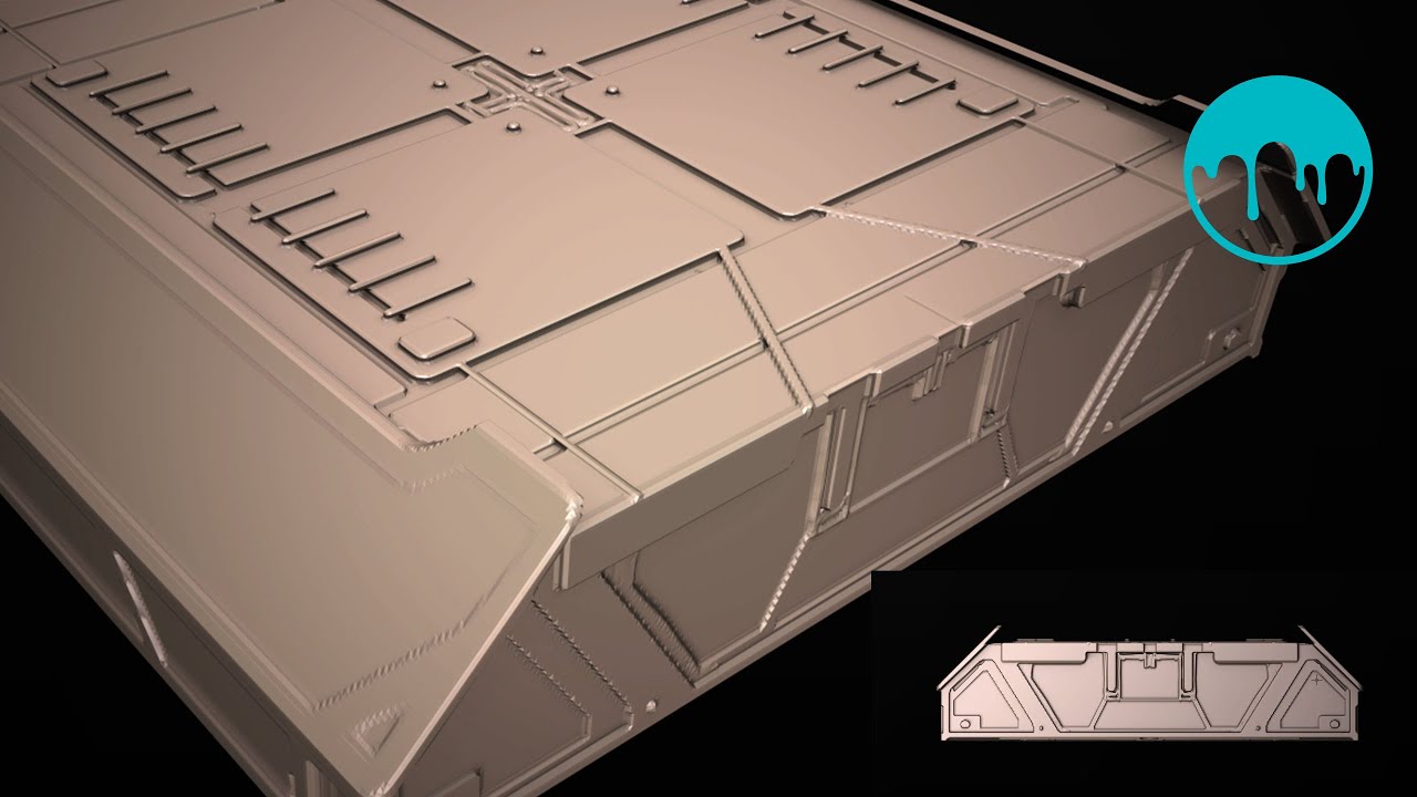 Designing Sci-Fi Shapes Fast – 3D Coat Voxel Sketch Timelapse