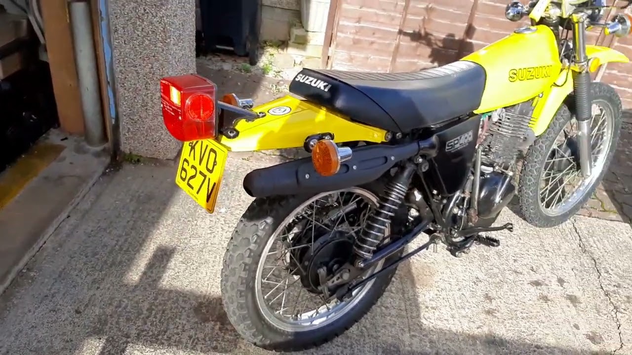 1980 Suzuki SP400 . SOLD.