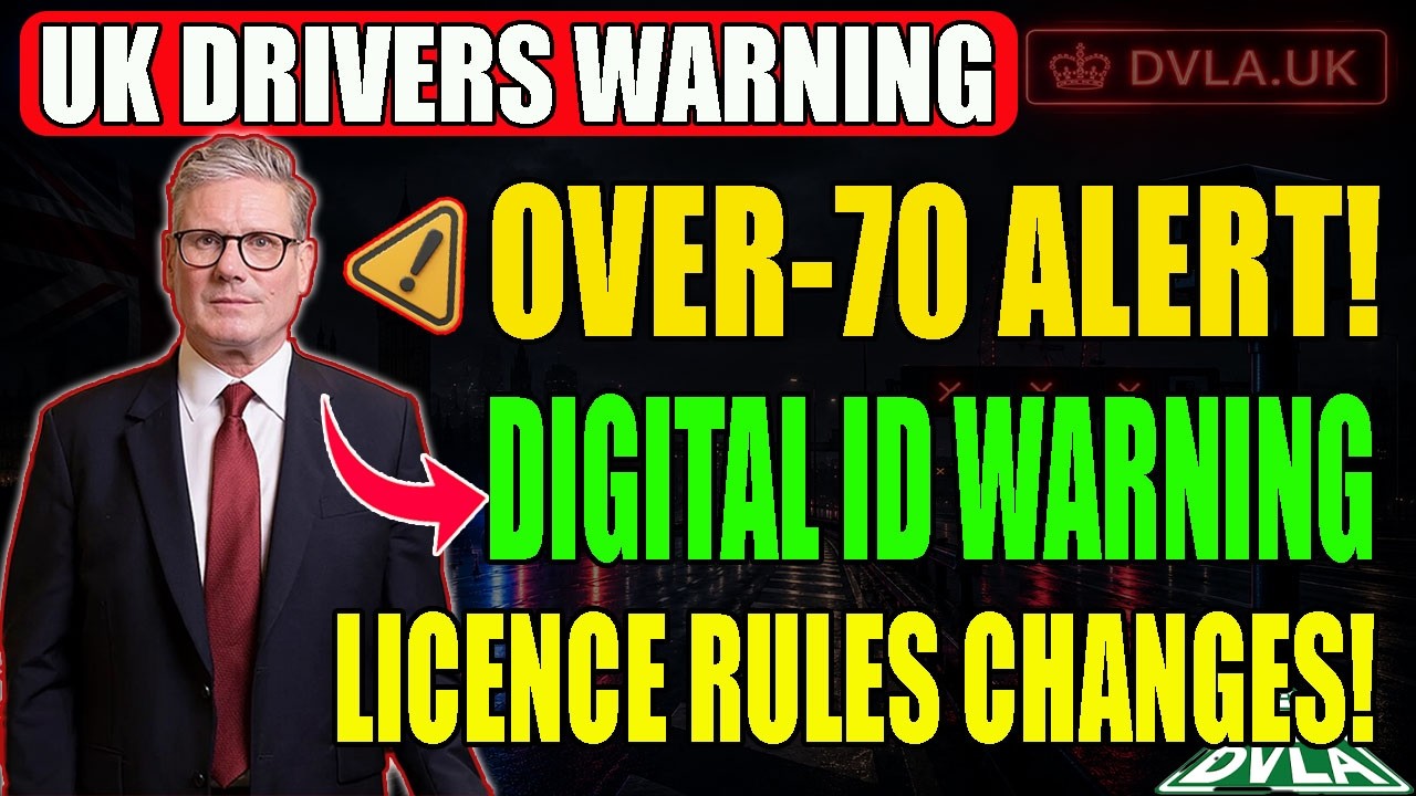 ОБНОВЛЕНИЕ DVLA 2026 🚨 Медосмотры для водителей старше 70 лет, цифровые права и новые штрафы!