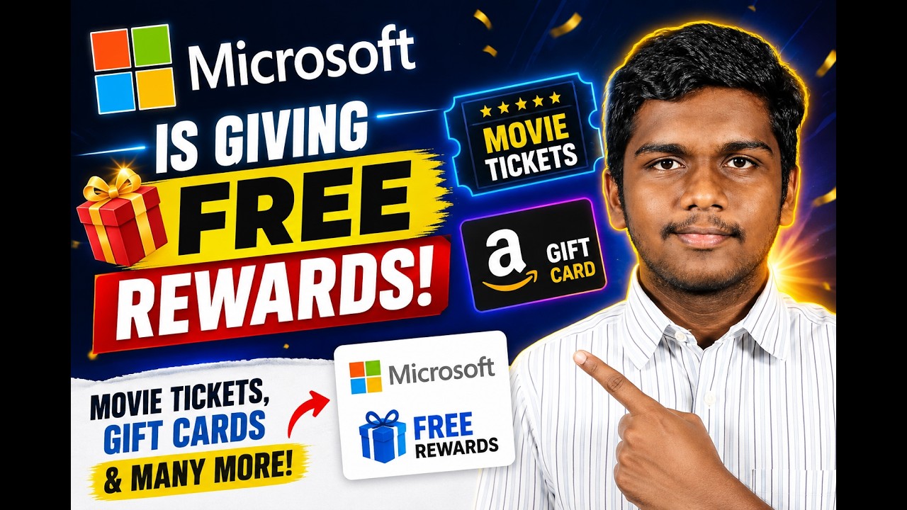 Get Movie Tickets and Gift cards for Free!!! 🎥 | Microsoft rewards Program 💰 | Watch full video now