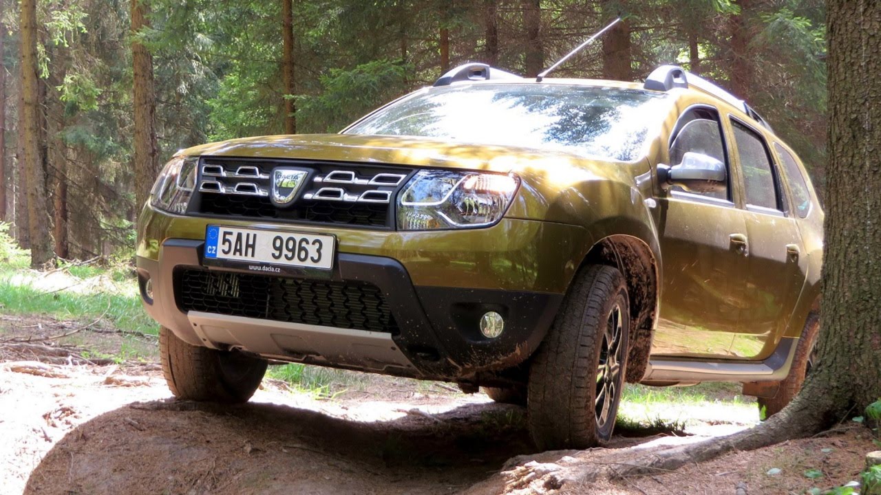 Dacia Duster 2016 Off road Driving footage 4x4