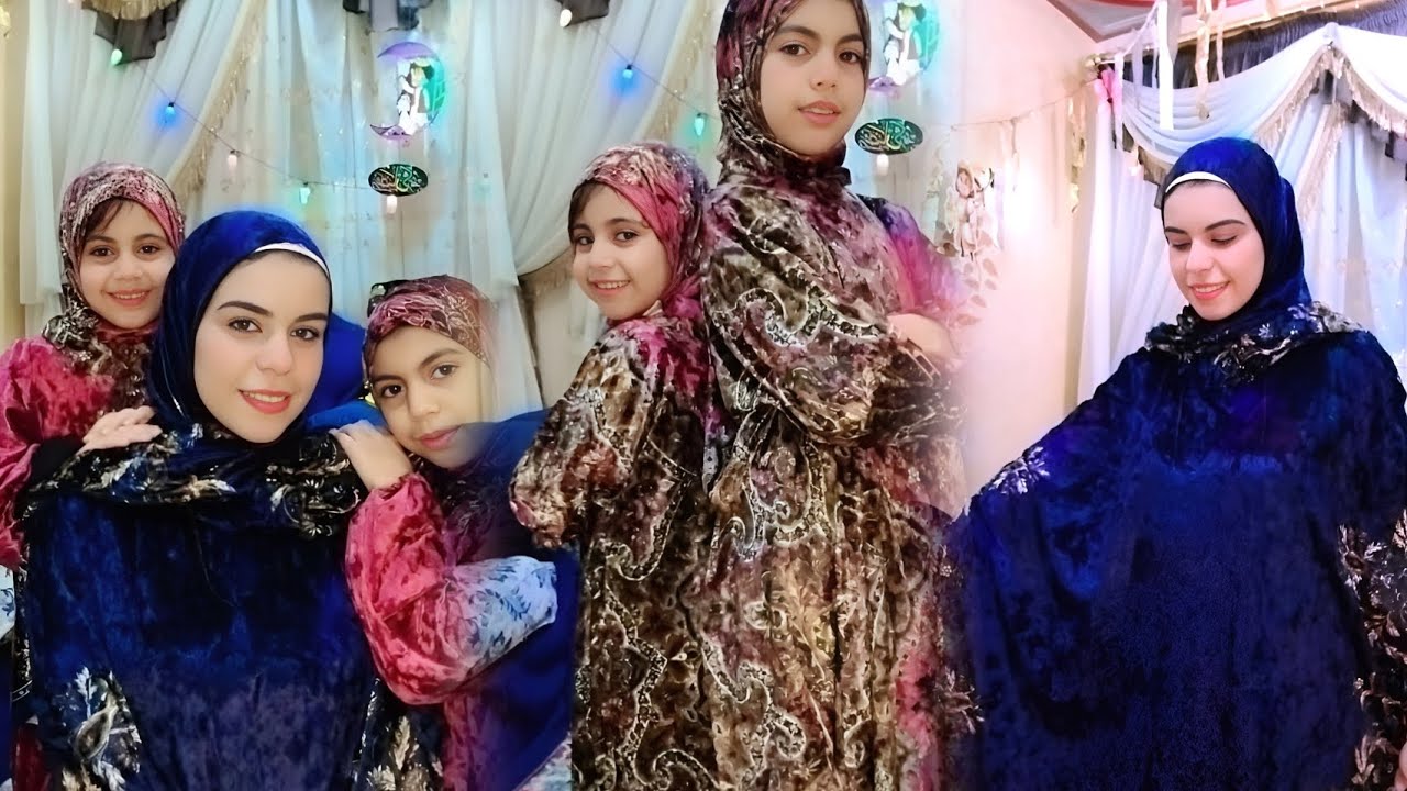 مش مجرد لبس دي طاقة حب❤️  معقول أعمل لنفسي وأسيبهم بس أبهرتهم وبهرت نفسي وخليتنا نسخة من الملحفة 😘 
