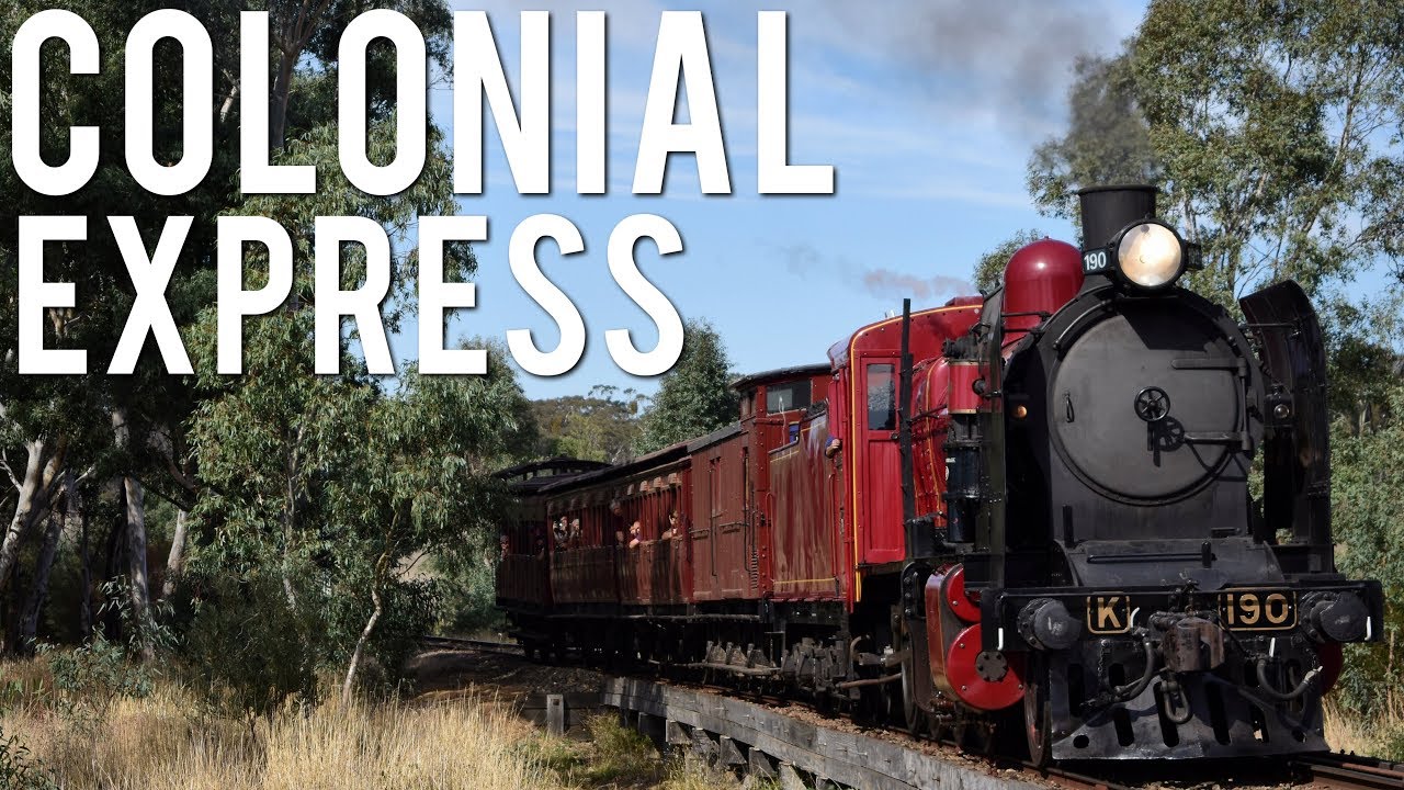 Heritage mixed goods train! (Victorian Goldfields Railways' Colonial Express) | K190