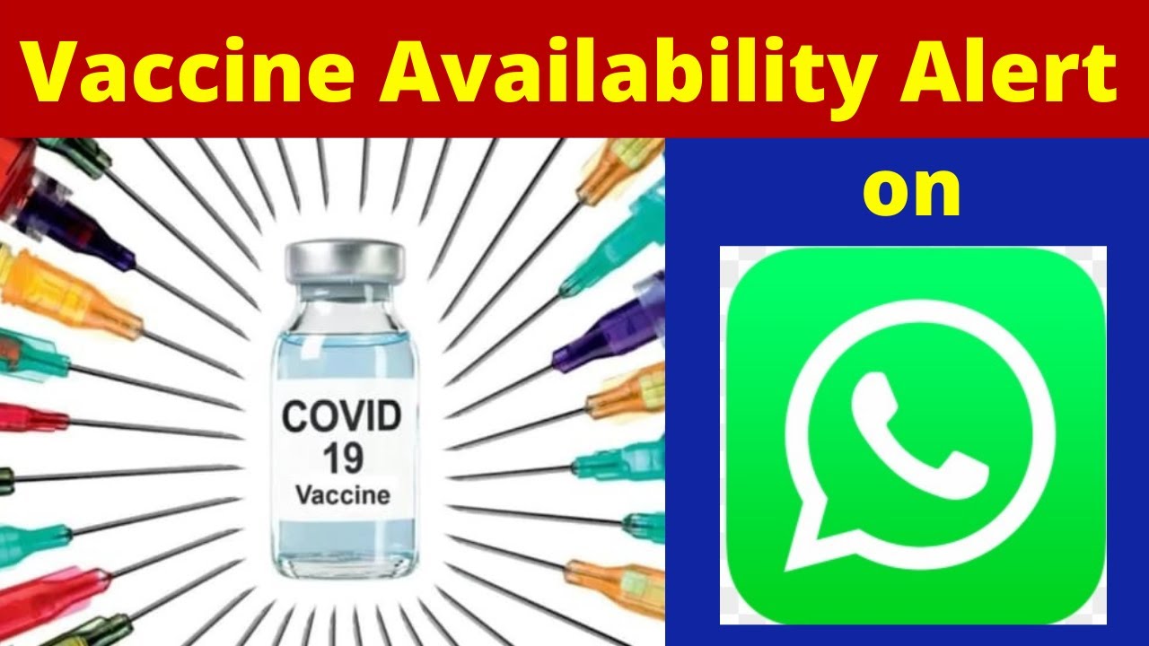 Get Vaccine availability alert on Whatsapp | Covid vaccine available near me  #CovidVaccine #Shorts
