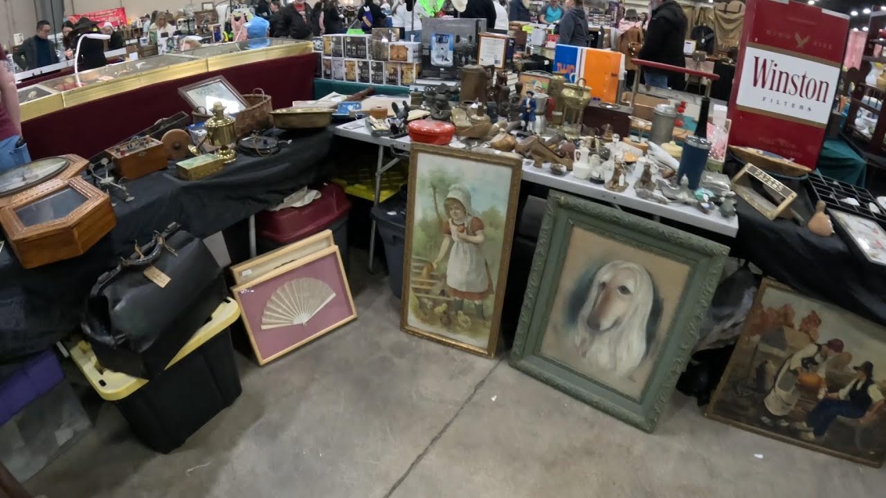 Shopping The Scott Antique Vintage Show & Designer Purse Haul