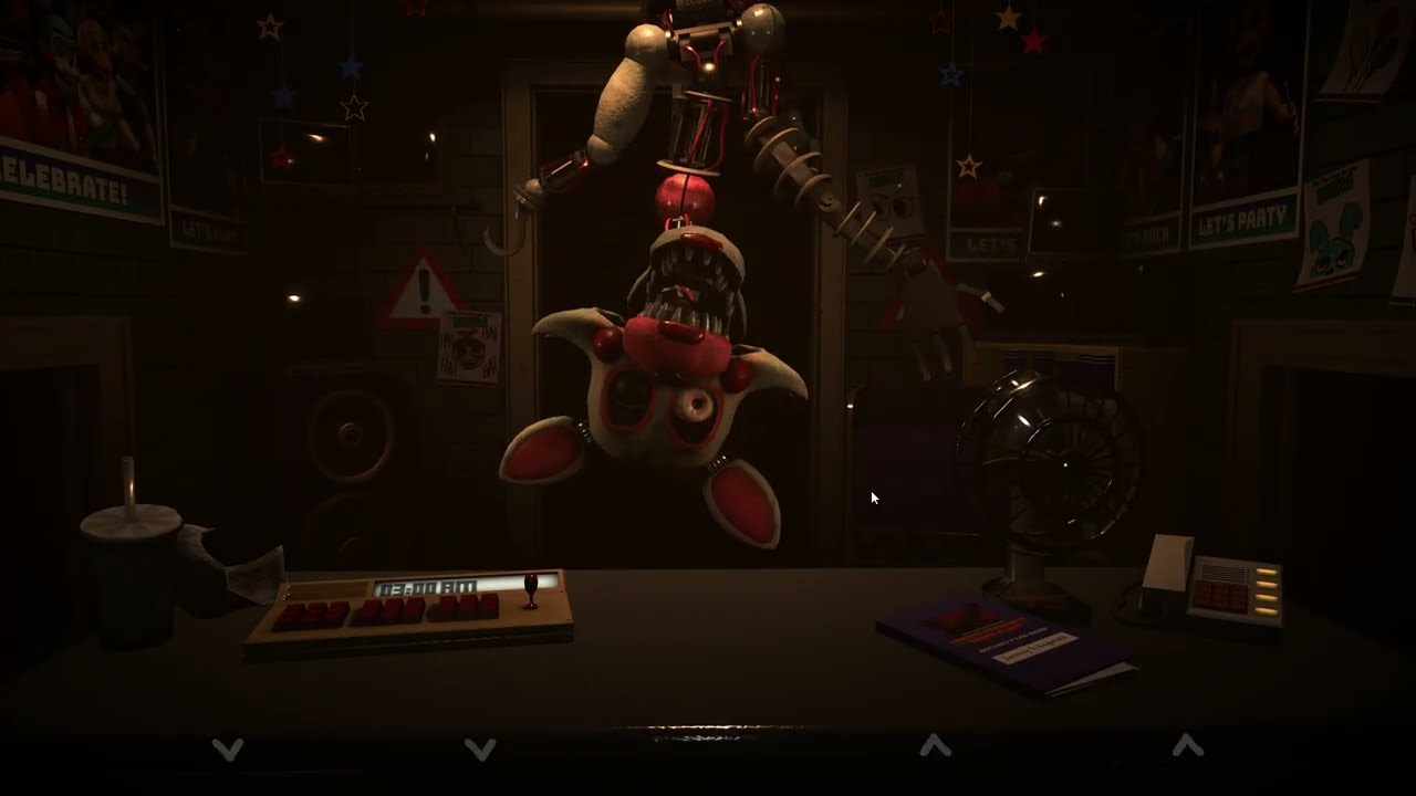 All new jumpscares from the new FNAF Rewritten: 87
