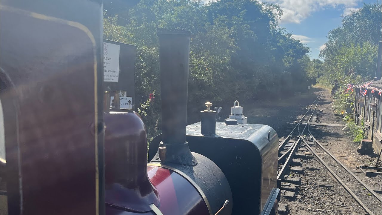 Drivers Eye View of the Wells & Walsingham Light Railway (steam hauled)