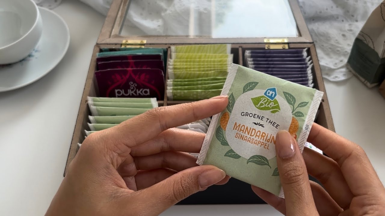 ASMR Current Tea Collection 🫚🍵 Slow Whisper