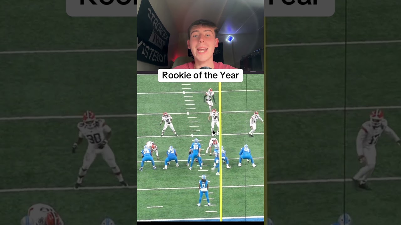 Carson schwesinger is the Defensive Rookie of the year #nfl #nflhonors