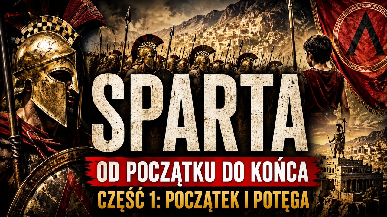 SPARTA od Początku do Końca | Część 1 Początek i potęga | wykład Sedno Historii