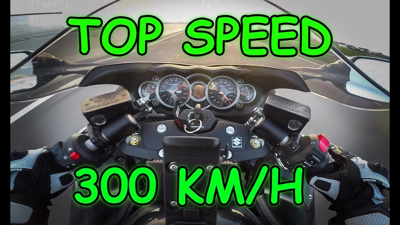 Cu 300 km/h cu Hayabusa - Suzuki GSX 1300R Hayabusa Test Ride & Top speed