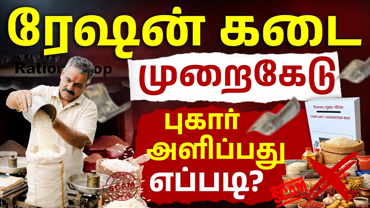 Ration Shop Scam? ⚠️ File Complaint Instantly | TNPDS App & Toll Free Number Explained in Tamil