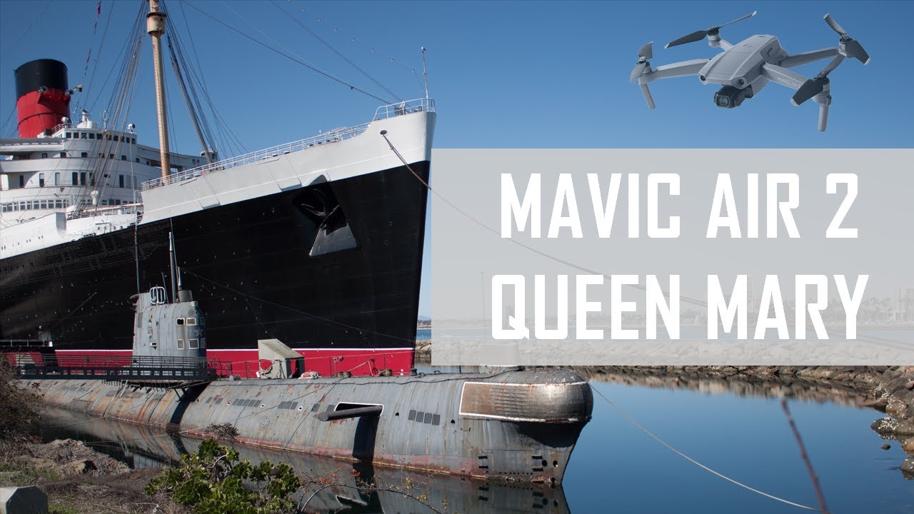 Drone Visits Queen Mary Hotel | 4K Drone Shots