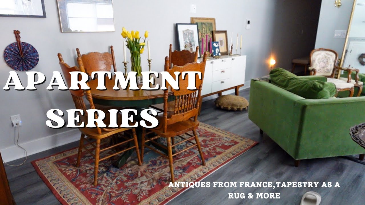 Apartment Series | Antiques from France, Tapestry as a Rug?