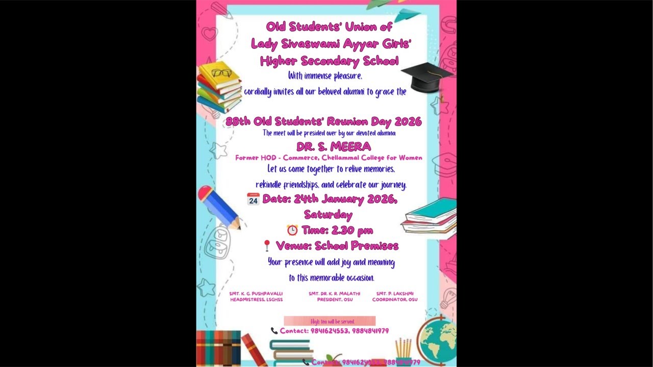 88th Old Students’ Reunion Day 2026