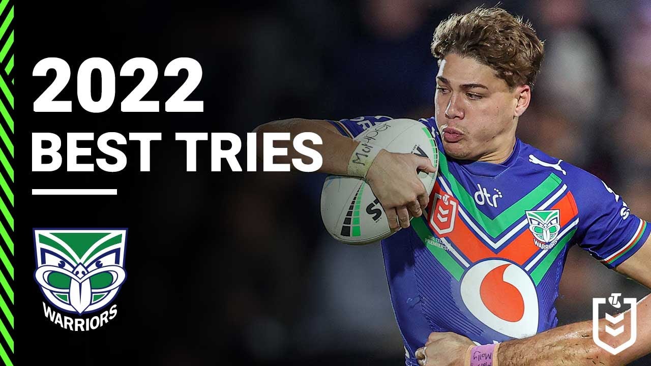 NRL Highlights | The best NRL tries from the New Zealand Warriors | 2022