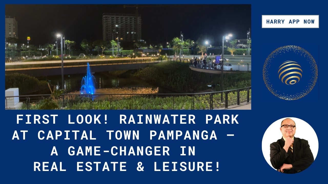 🌊 First Look! Rainwater Park at Capital Town Pampanga – A Game-Changer in Real Estate & Leisure!