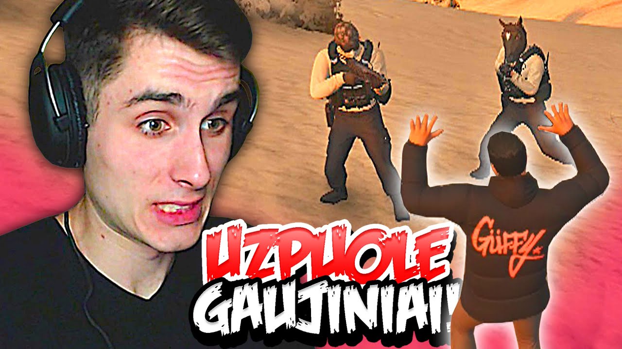 GTA V RP Lietuviškai - UŽPUOLĖ GAUJINIAI
