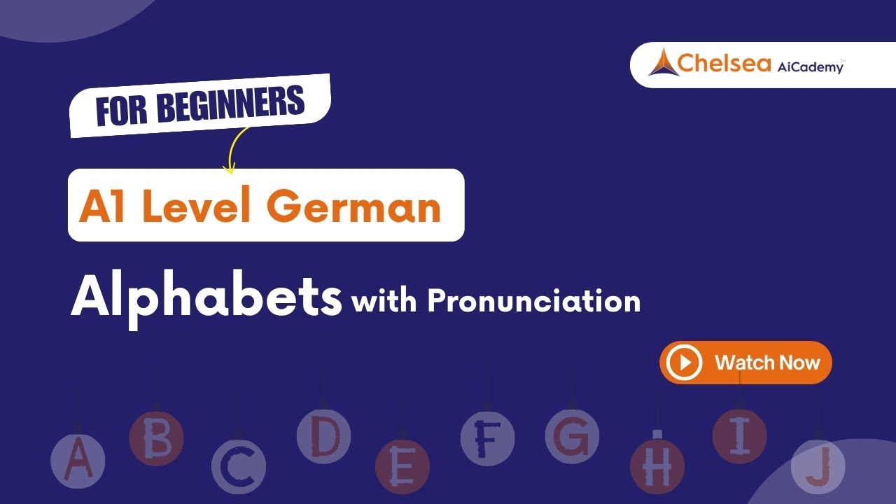 FREE LIVE A1 GERMAN DEMO CLASS – Special Characters & Daily Phrases (Chelsea AiCademy)