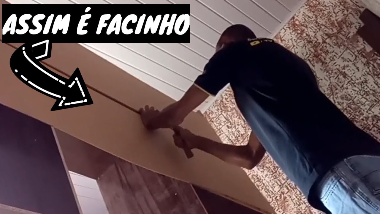 Como pregar o fundo de cima pra baixo na horizontal #aula203
