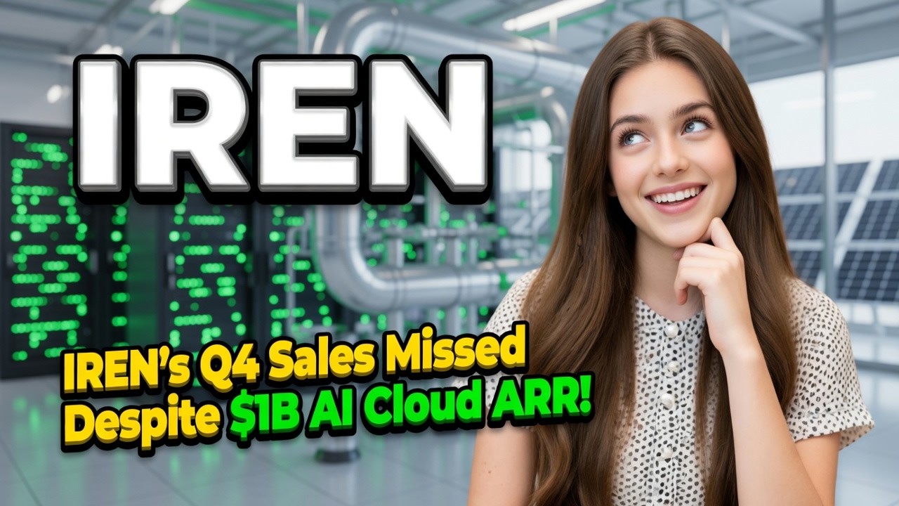 Продажи IREN за 4-й квартал не оправдали ожиданий, несмотря на ARR облачного ИИ в $1 млрд! | Анал...