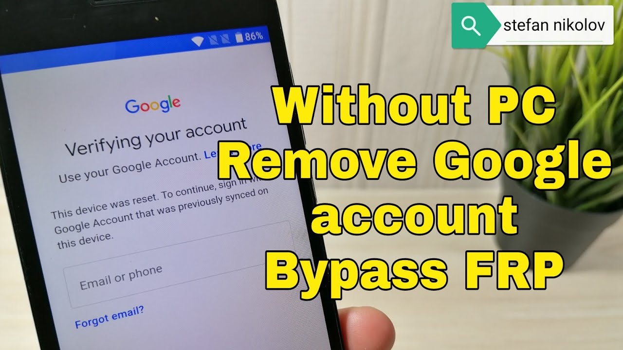 Alcatel A3 5046D/5046U/5046Y. Remove google account, Bypass FRP. Without PC!!!