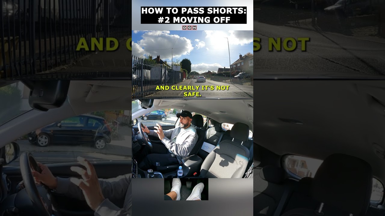 HOW TO PASS SHORTS #2 - Moving Off #drivingtest #driving