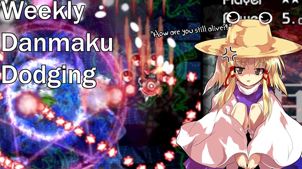 Danmaku Dodging Challenge Week 1:  Touhou 10 Extra