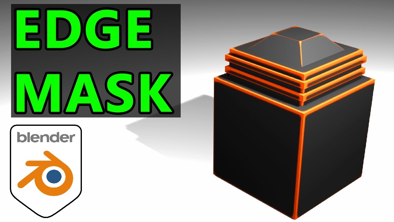 ✅How to Make an Edge Mask | Blender Tutorial