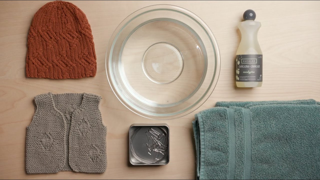 How to Block Knits