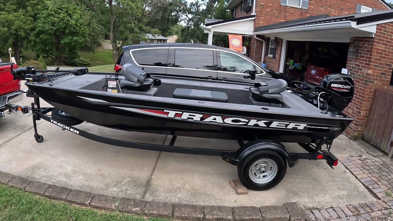 I bought a boat - 2025 Tracker Panfish 17 - new boat owner&rsquo;s journey #fishing #trackerboats #boat 