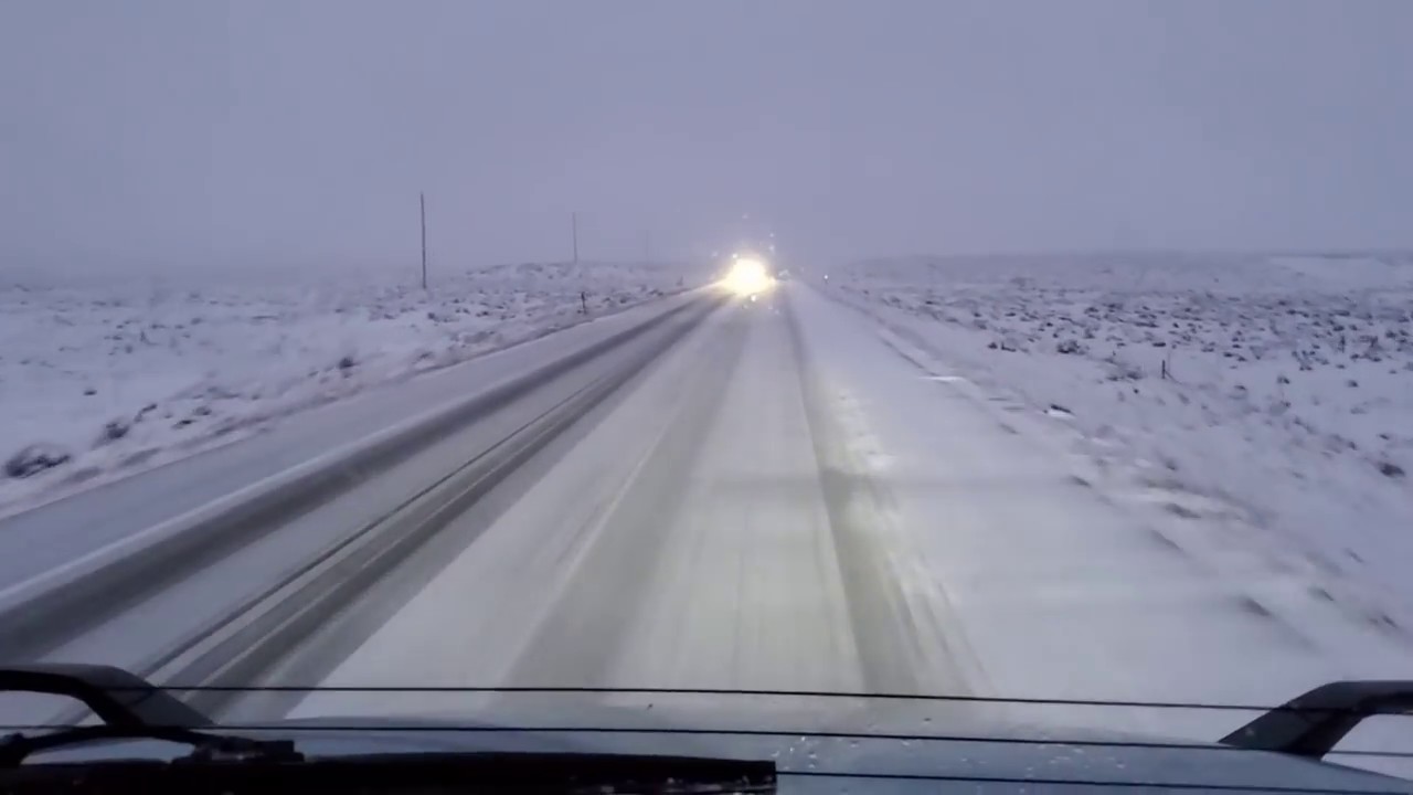 Cruising Hwy 191 and 160 on the Navajo Reservation in a Snow Storm With Wonky Wipers?!