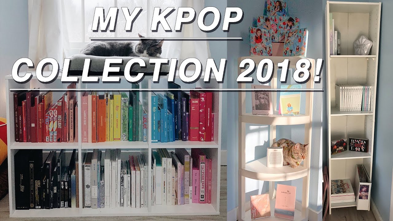 My Entire K-pop Album Collection 2018!!!