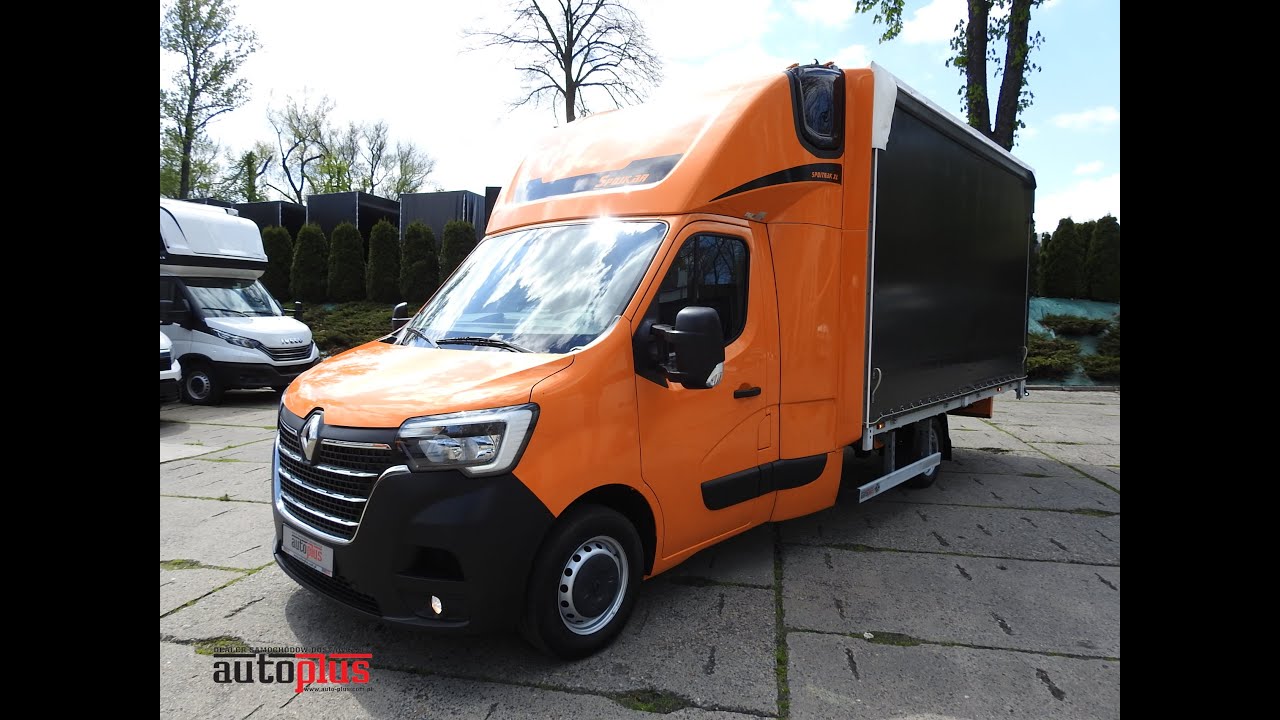 Renault Master stake body tarpaulin 10 europallets  416134 AUTO-PLUS.COM.PL TEL. +48 607 888 556