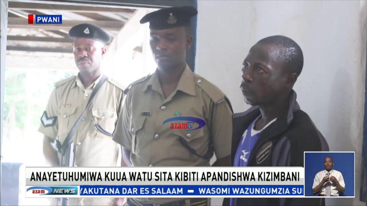Anayetuhumiwa kuua watu sita Kibiti apandishwa kizimbani