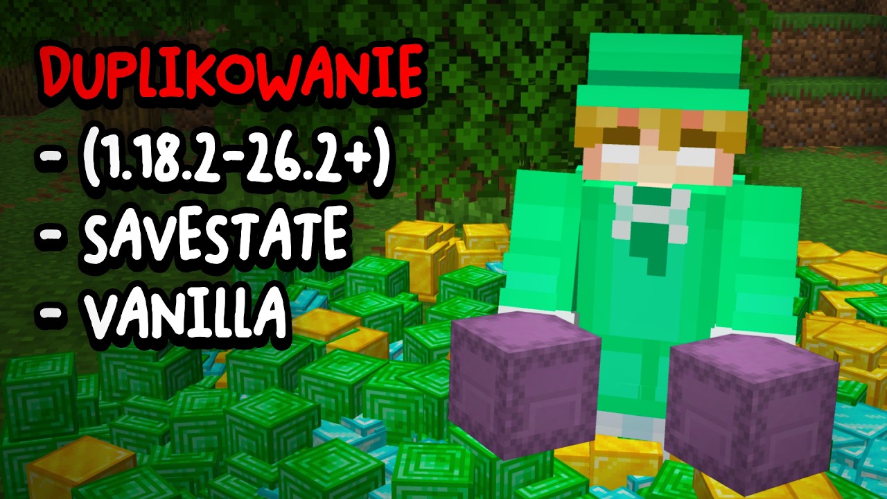 Jak KOPIOWAĆ PRZEDMIOTY w Minecraft 1.21.11 Vanilla [3/5]