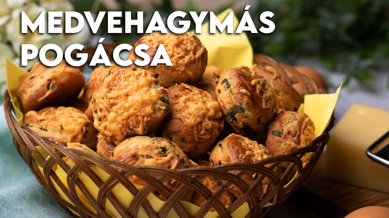 Medvehagymás pogácsa | Mindmegette.hu