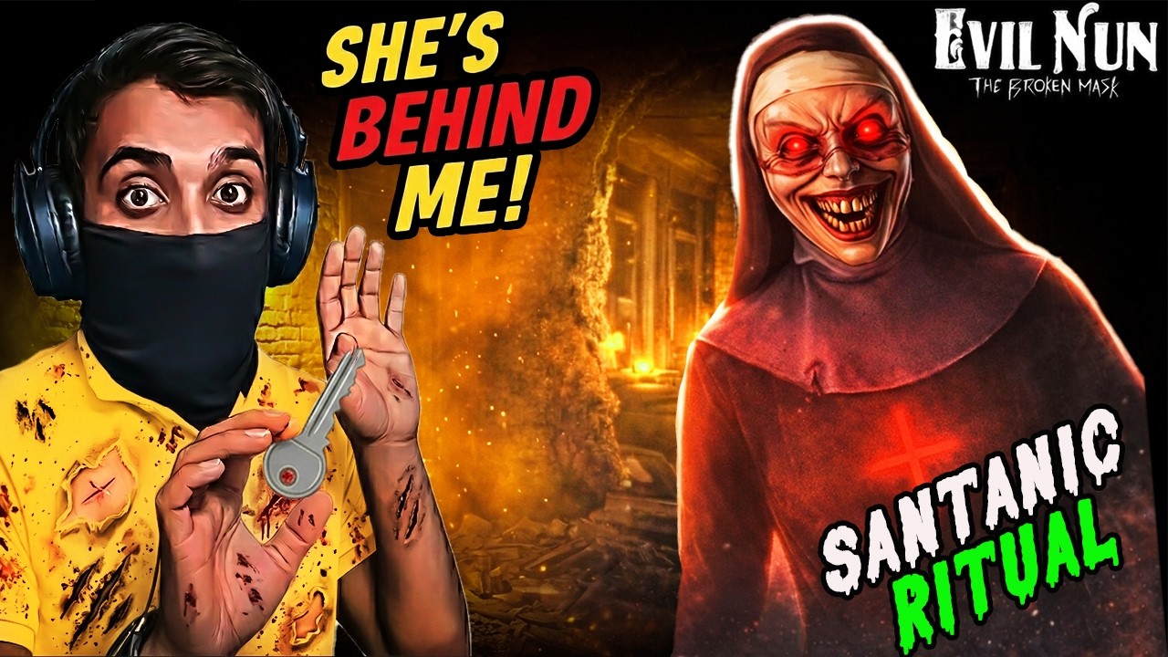 SANTANIC RITUAL MISSION 😱 SHE’S BEHIND ME!  Evil Nun Broken Mask | PART 05