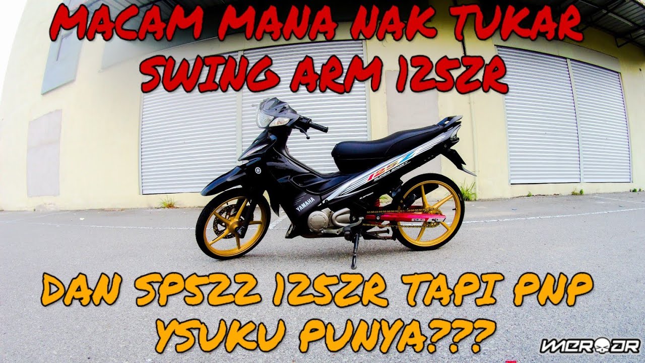 CARA TUKAR RIM SP522 YSUKU DEKAT 125ZR DAN SWING ARM BST THAILAND