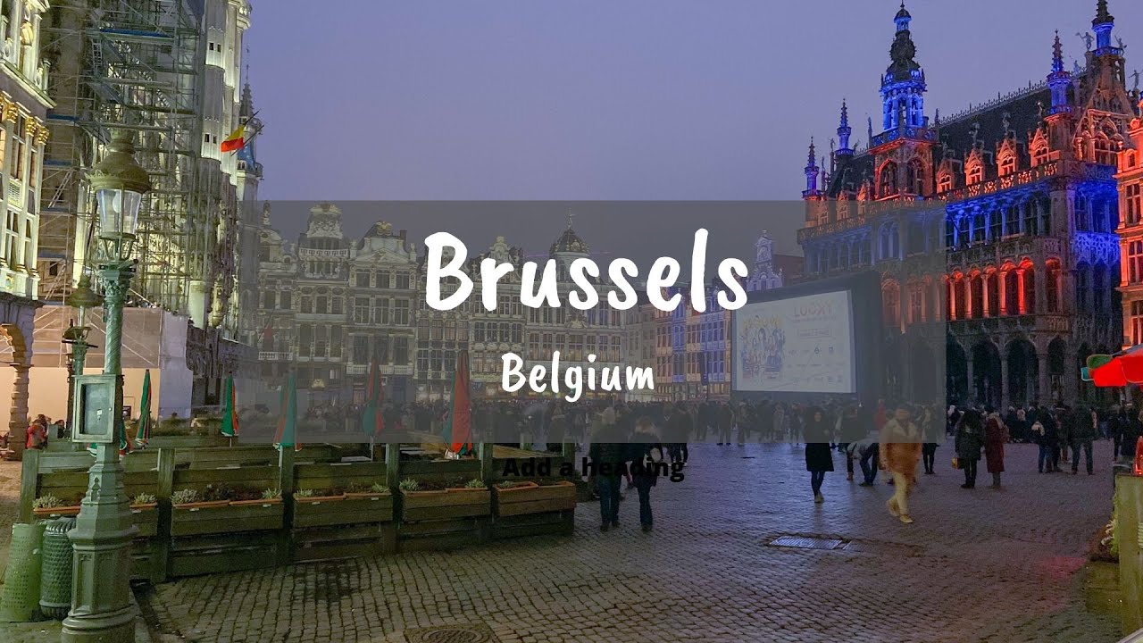 Brussels (Bruxelles) Belgium 2020