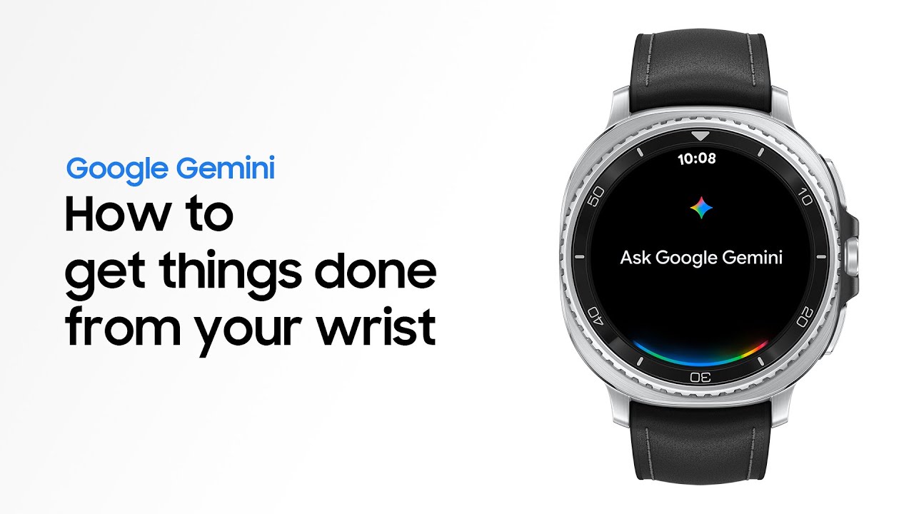 How to use Google Gemini | Galaxy Watch8 Series